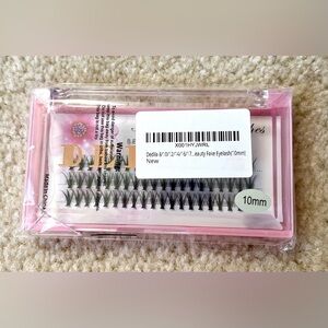10mm Individual Cluster Lashes, D-Curl